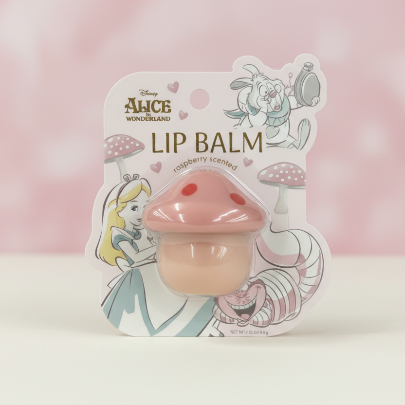 Alice In Wonderland Mushroom Lip Balm